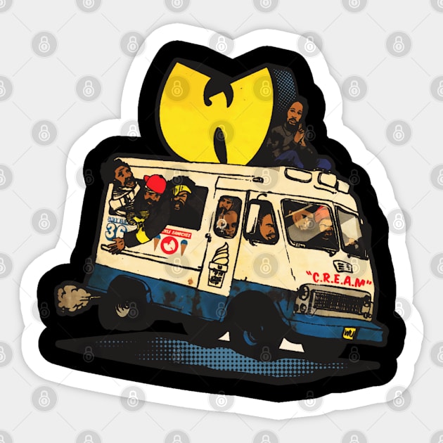 wutang Sticker by Gustavo Alvaro